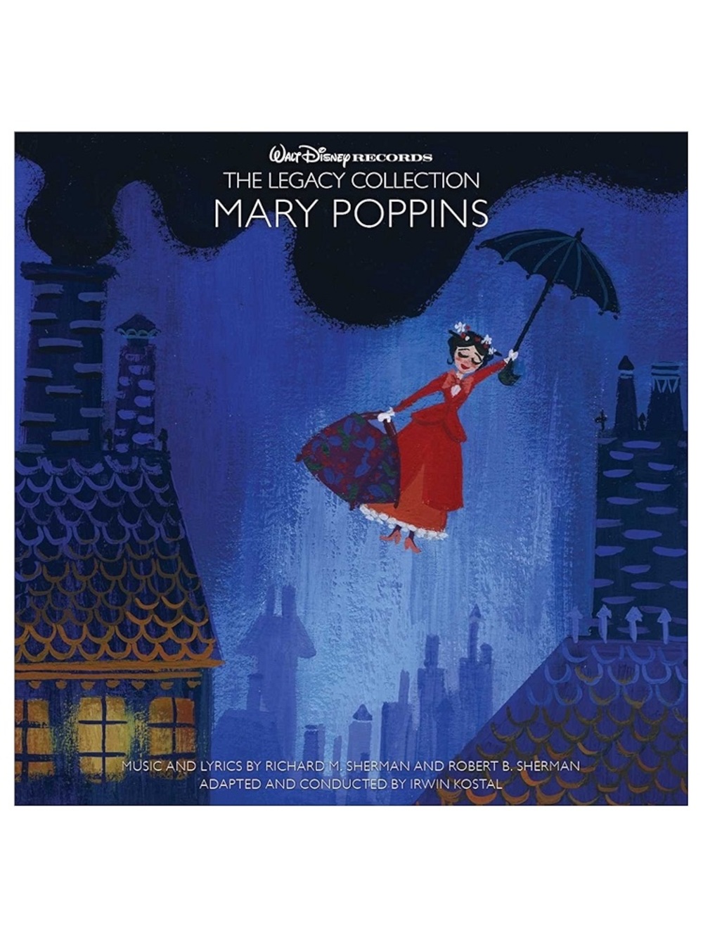 Walt Disney Records The Legacy Collection: Mary PoppinsCD - Blue & Red Cover